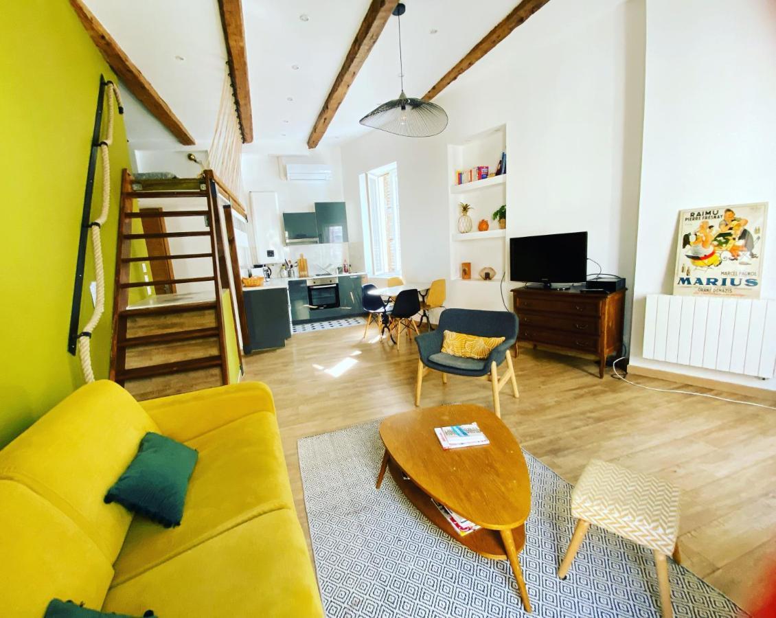 Apartment Vaste Et Loft Climatise Au Coeur De Marseilles